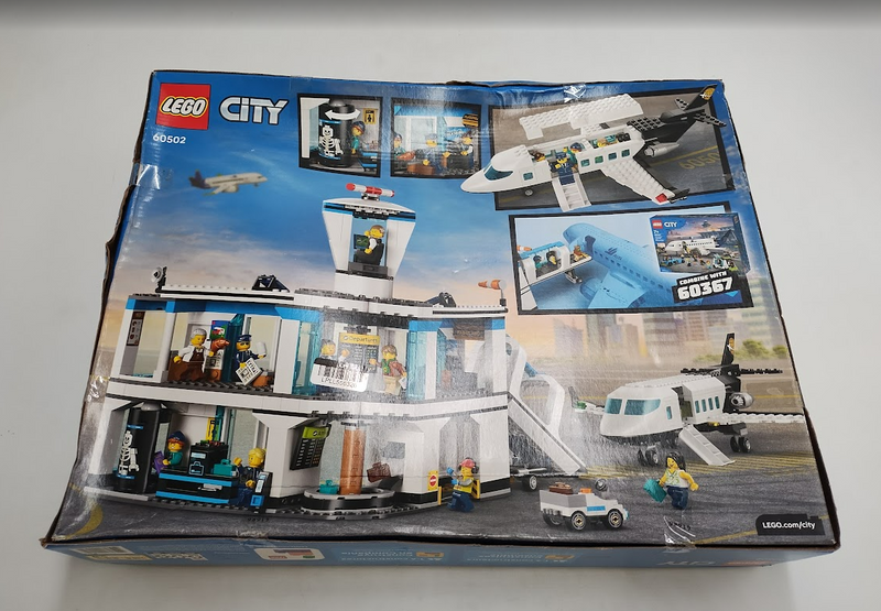 LEGO City Airport with Airplane Building Toy 60502