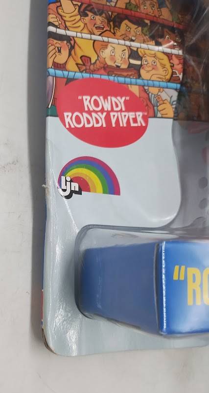 LJN WWE Superstars "Rowdy" Roddy Piper Action Figure, 1980s Retro 8" SEE DETAILS
