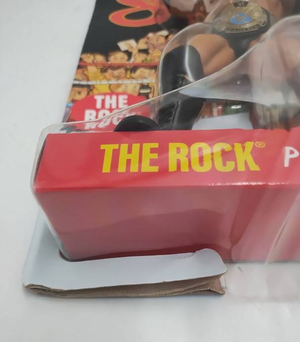 LJN WWE Superstars The Rock Action Figure, 1980s Retro Collectible SEE DETAILS