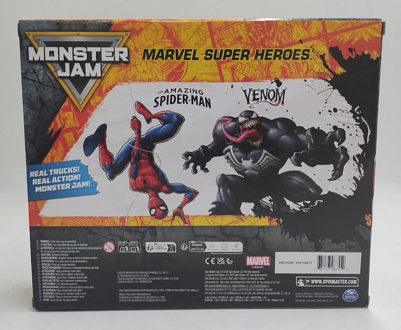 Monster Jam Marvel Super Heroes 5-Pack Monster Trucks Toy Vehicles SEE DETAILS