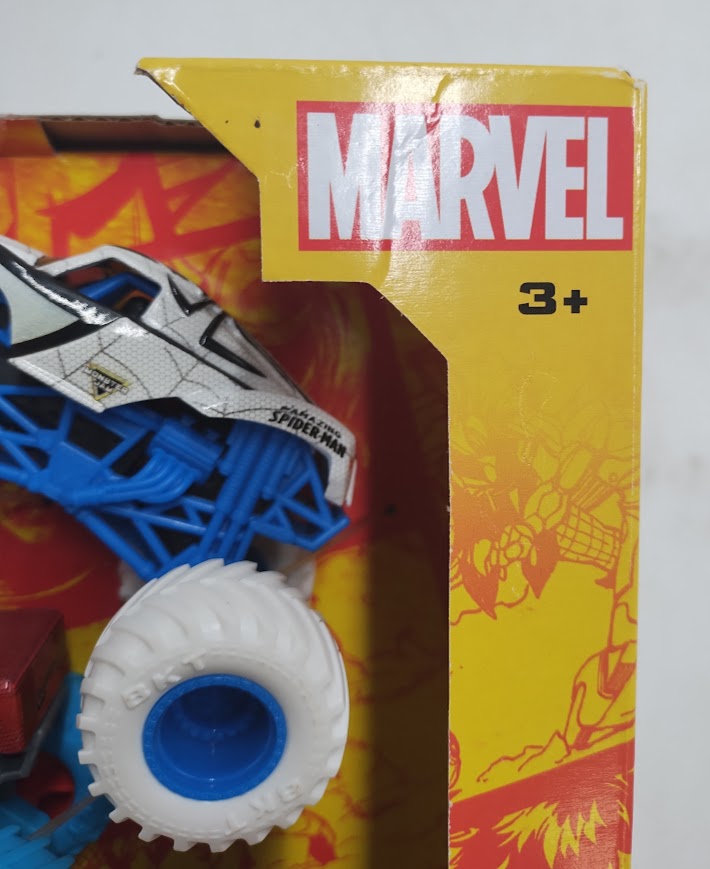 Monster Jam Marvel Super Heroes 5-Pack Monster Trucks Toy Vehicles SEE DETAILS
