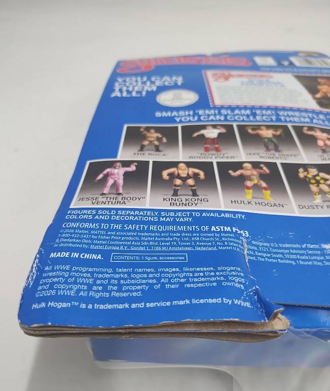 LJN WWE Superstars Jake "The Snake" Roberts Action Figure, 1980s SEE DETAILS