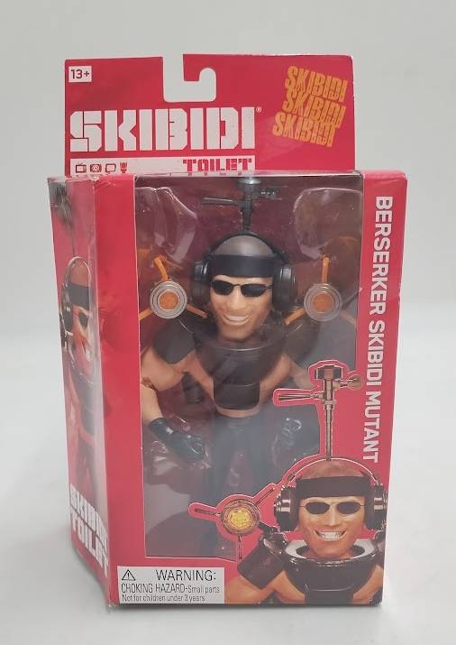 Skibidi Toilet Berserker 6" Deluxe Action Figure 03 SEE DETAILS