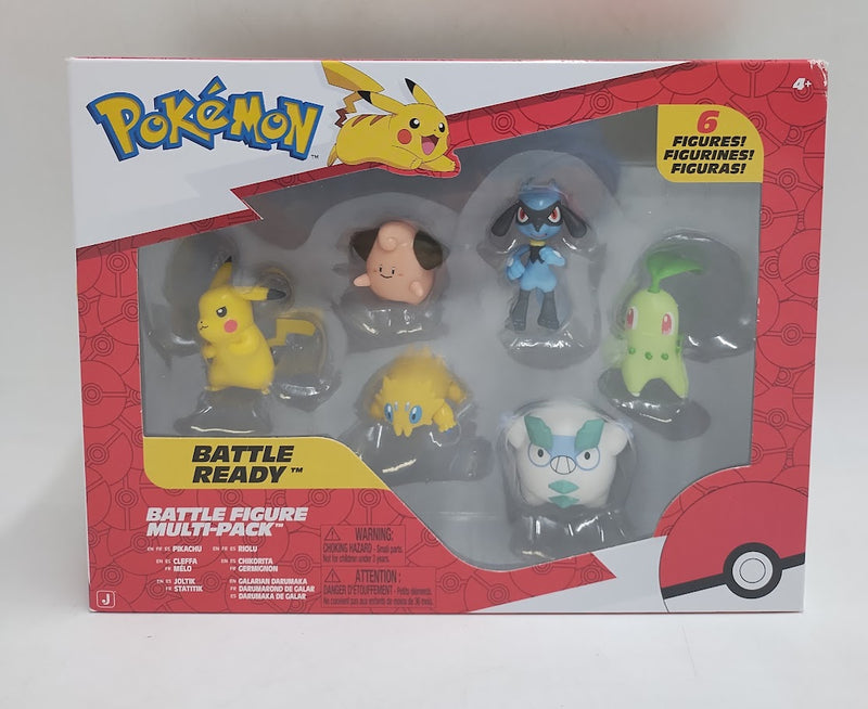 Pokemon 2" Battle Mini Figure - 6pk SEE DETAILS