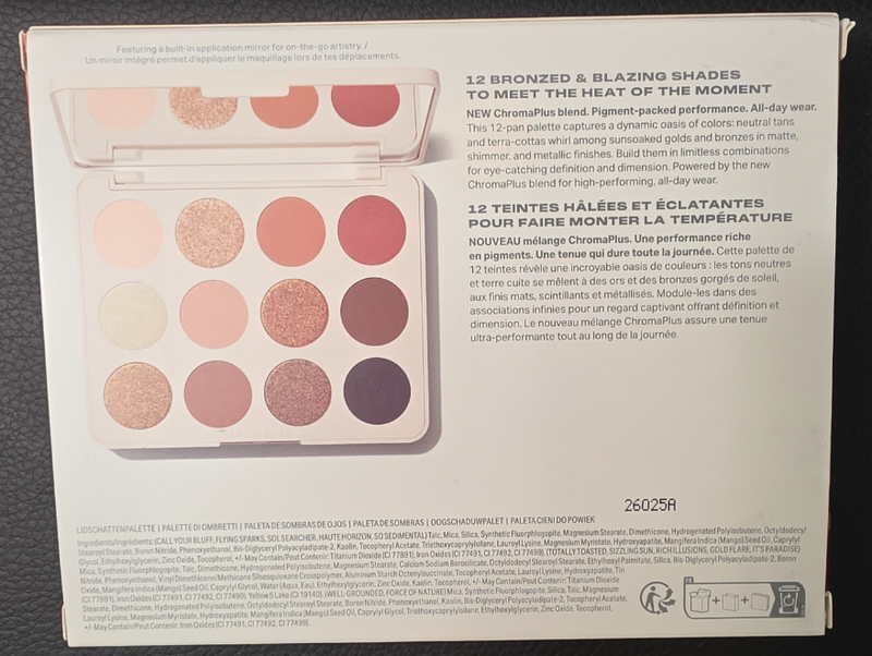 Morphe Flickering Sands Eyeshadow Palette - 15g
