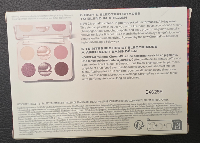 Morphe Rich Glitch Eyeshadow Palette - 7.5g