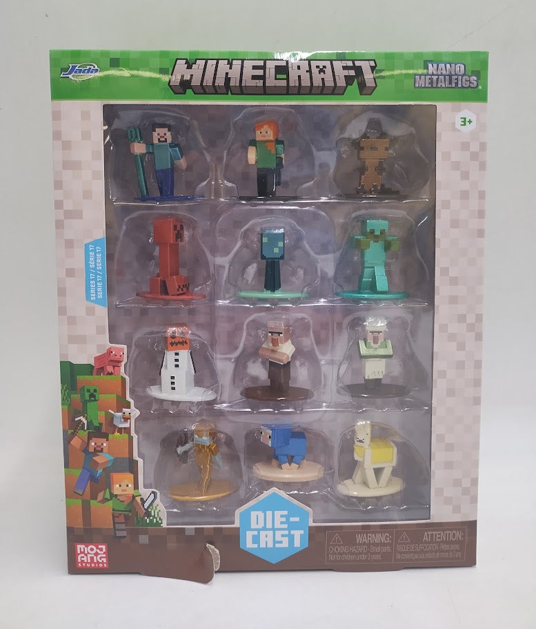 Jada Minecraft Nano 12pk Mini Figure SEE DETAILS