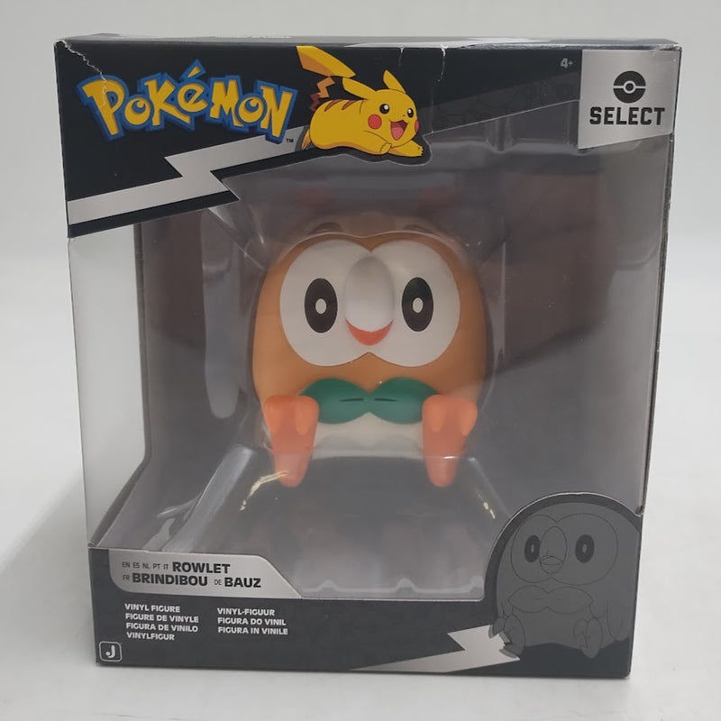Pokémon Rowlet Pokemon Select 4" Vinyl Figure Series 13 by Jazwares SEE DETAILS