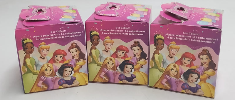 3 PACK!! Disney Princess Cupcake Small Doll Reveal