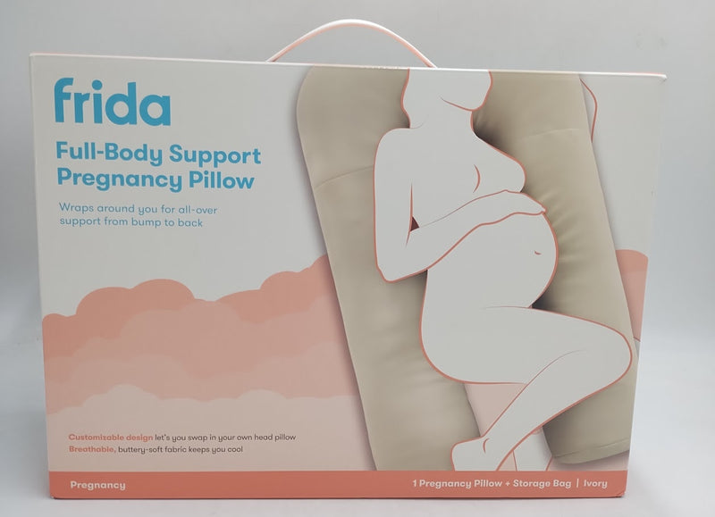 Frida Mom Full Body Support Pregnancy Pillow - Marshmallow
