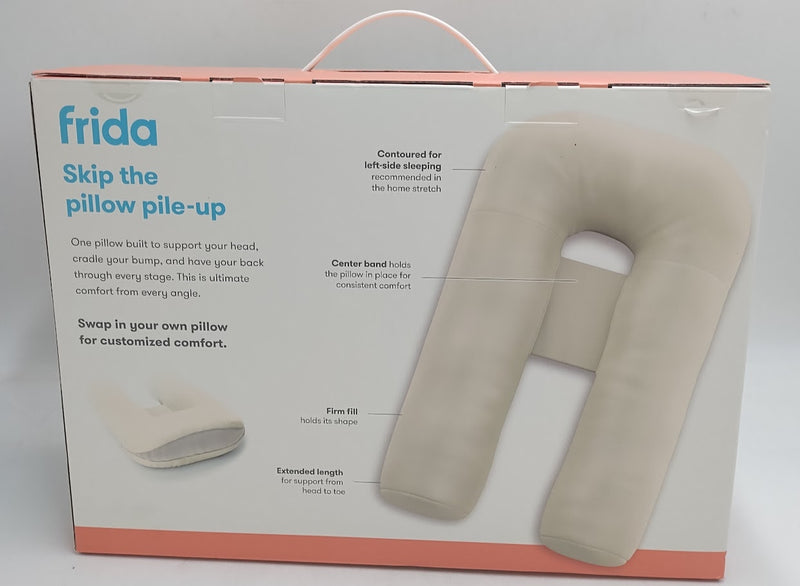 Frida Mom Full Body Support Pregnancy Pillow - Marshmallow
