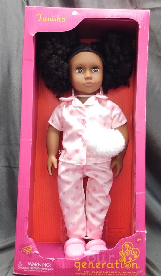 Our Generation Tanisha 18" Slumber Party Doll SEE DETAILS