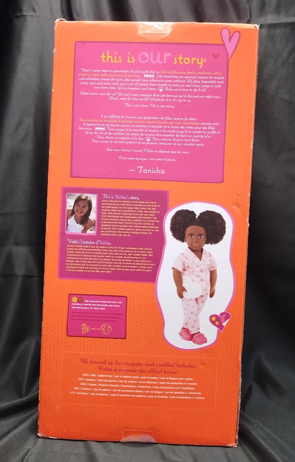 Our Generation Tanisha 18" Slumber Party Doll SEE DETAILS