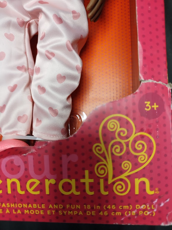 Our Generation Tanisha 18" Slumber Party Doll SEE DETAILS