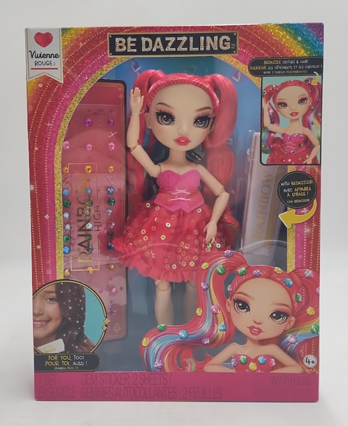 Rainbow High Be Dazzling Fashion Doll - Vivienne Rouge (Red) SEE DETAILS