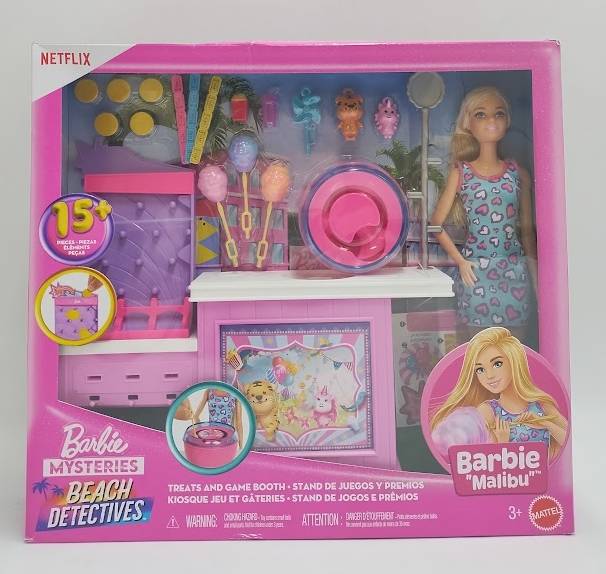 Barbie Mysteries: Beach Detectives Malibu Doll, Cotton Candy SEE DETAILS