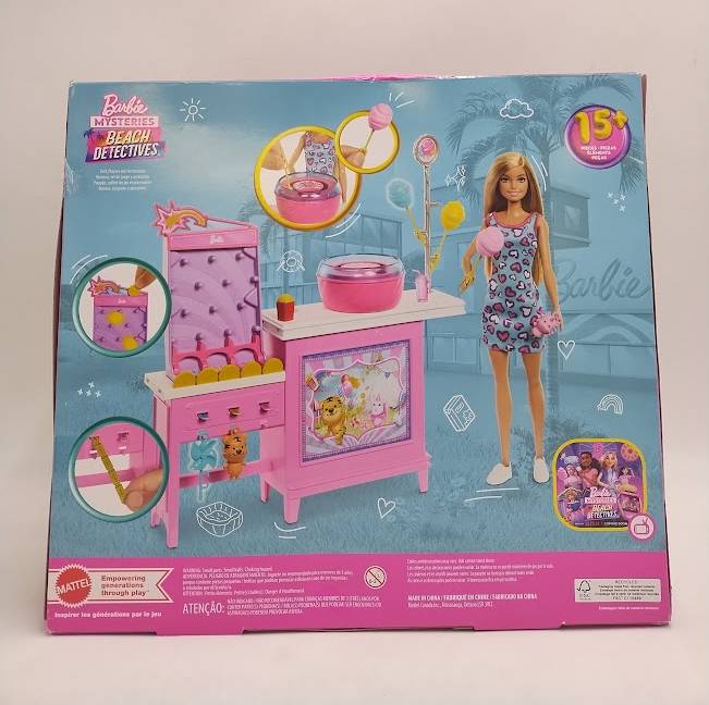 Barbie Mysteries: Beach Detectives Malibu Doll, Cotton Candy SEE DETAILS