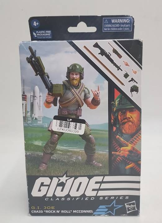 G.I. Joe Classified Series Craig "Rock N' Roll" McConnel Action Figure SEE DETAILS