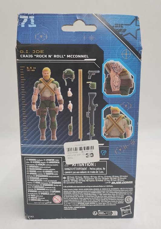 G.I. Joe Classified Series Craig "Rock N' Roll" McConnel Action Figure SEE DETAILS