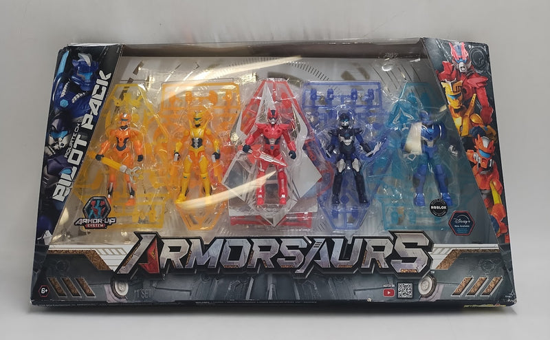 Armorsaurs Pilot Action Figure 3.75" Exclusive 5-Pack Poseable Figure SEE DETAILS