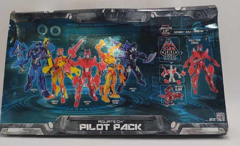 Armorsaurs Pilot Action Figure 3.75" Exclusive 5-Pack Poseable Figure SEE DETAILS