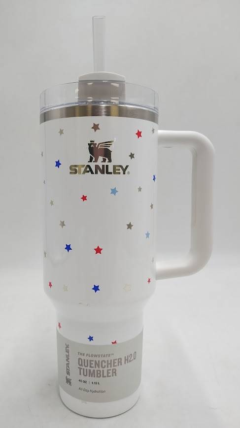Stanley 40 oz Stainless Steel H2.0 FlowState Starry Sparkle READ DESCRIPTION