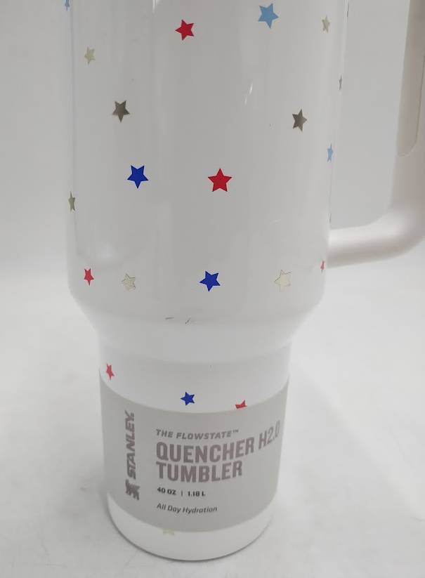 Stanley 40 oz Stainless Steel H2.0 FlowState Starry Sparkle READ DESCRIPTION