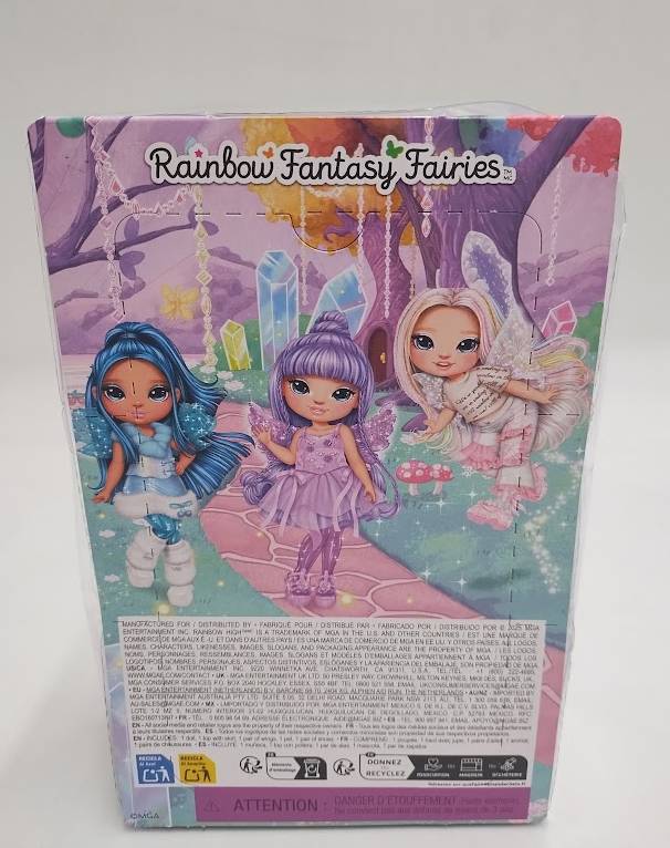 Rainbow High Littles Rainbow Fantasy Fairies + Pet - Amethyst SEE DETAILS