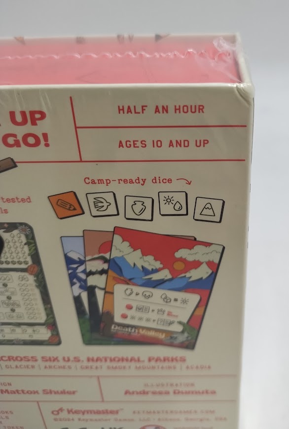 Keymaster Games Parks Roll & Hike Board Game: 1-4 Players SEE DETAILS