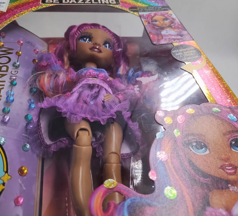 Rainbow High Be Dazzling Fashion Doll - Noemie Violette (Purple) SEE DETAILS