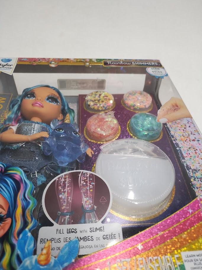 Rainbow High Rainbow Shimmers with Slime - Skyler, Blue SEE DETAILS