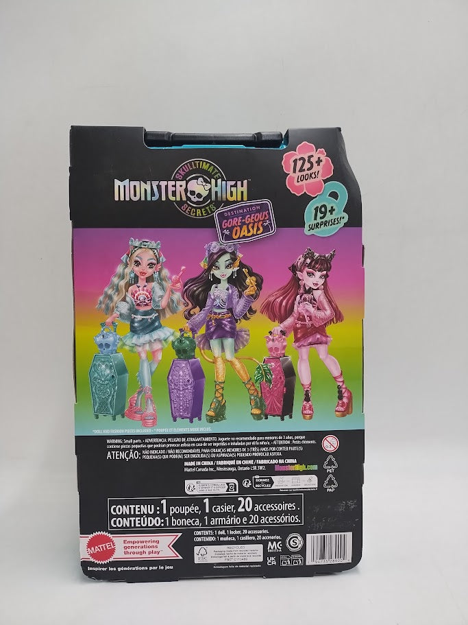 Monster High Skulltimate Secrets Gore-geous Oasis Playset Doll SEE DETAILS