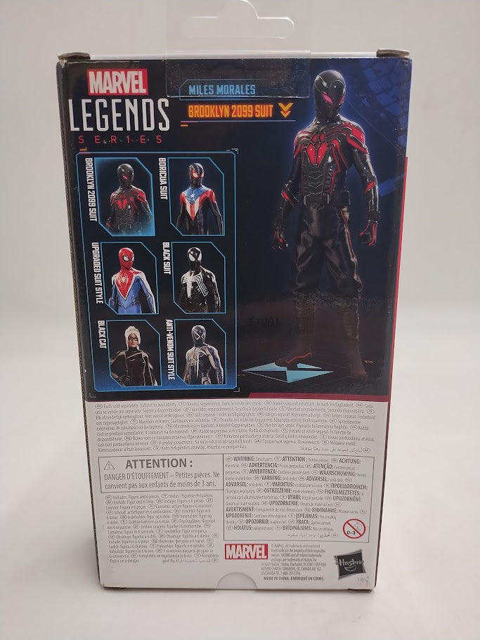 Marvel Legends Spider-Man 2 Gamerverse 6" Miles Morales Brooklyn SEE DETAILS