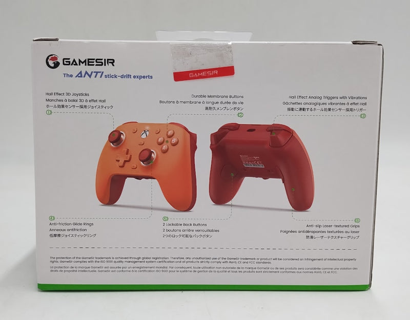 Gamesir G7 SE Wired Controller Xbox Series X|S|One&Win10/11 (Orange) SEE DETAILS