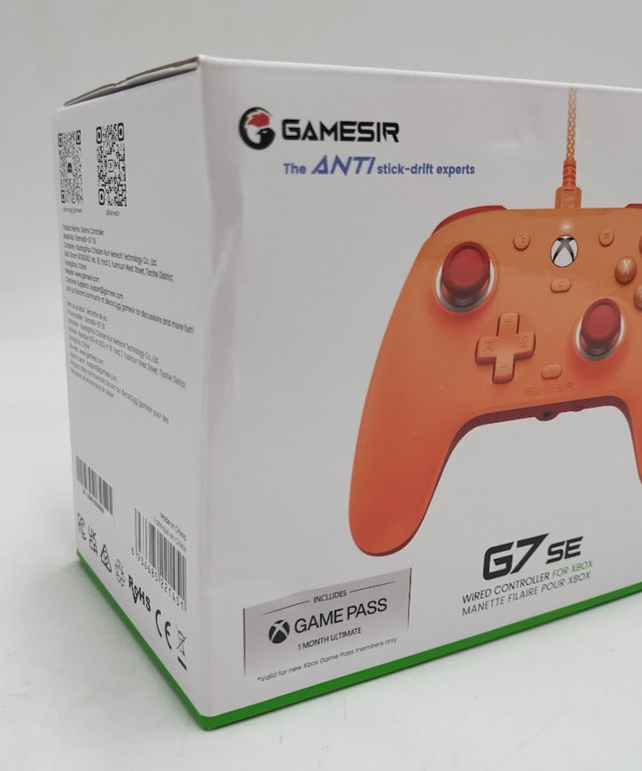 Gamesir G7 SE Wired Controller Xbox Series X|S|One&Win10/11 (Orange) SEE DETAILS