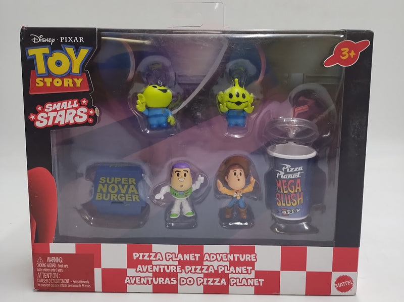 Disney and Pixar Toy Story Small Stars Pizza Woody & Buzz & 2 Aliens SEE DETAILS