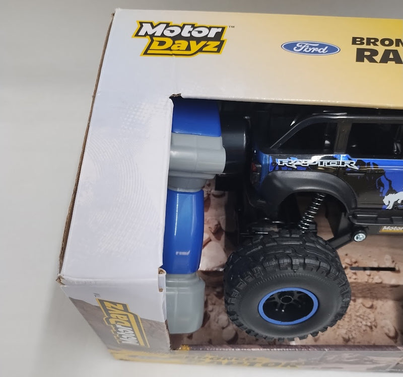 Motor Dayz RC 4x4 Heavy Metal Ford Bronco - 1:18 Scale Blue SEE DETAILS