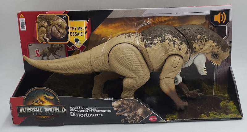Jurassic World Rebirth Dino Action Figure, 22" Rumble SEE DETAILS (LOCAL PICKUP ONLY)