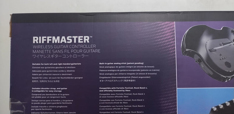 RiffMaster Wireless Guitar Xbox SEE DETAILS