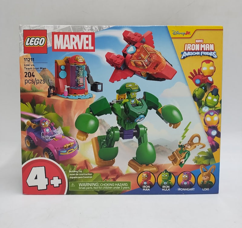 LEGO Marvel Iron Man Awesome Friends Loki vs Team Iron Man 11211 SEE DETAILS