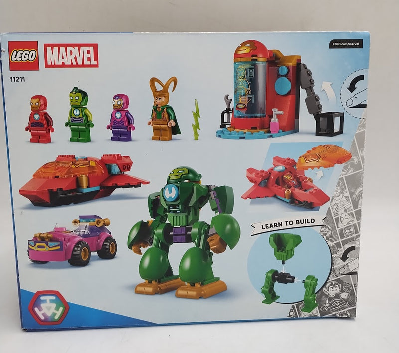LEGO Marvel Iron Man Awesome Friends Loki vs Team Iron Man 11211 SEE DETAILS