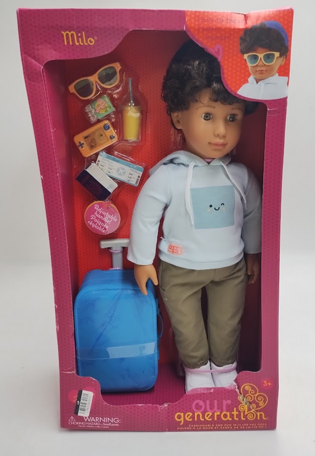 Our Generation Milo 18'' Boy Doll Luggage & Travel Accessories Set SEE DETAILS