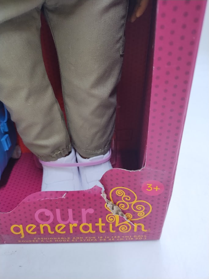 Our Generation Milo 18'' Boy Doll Luggage & Travel Accessories Set SEE DETAILS