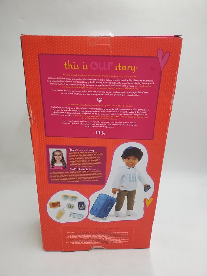 Our Generation Milo 18'' Boy Doll Luggage & Travel Accessories Set SEE DETAILS