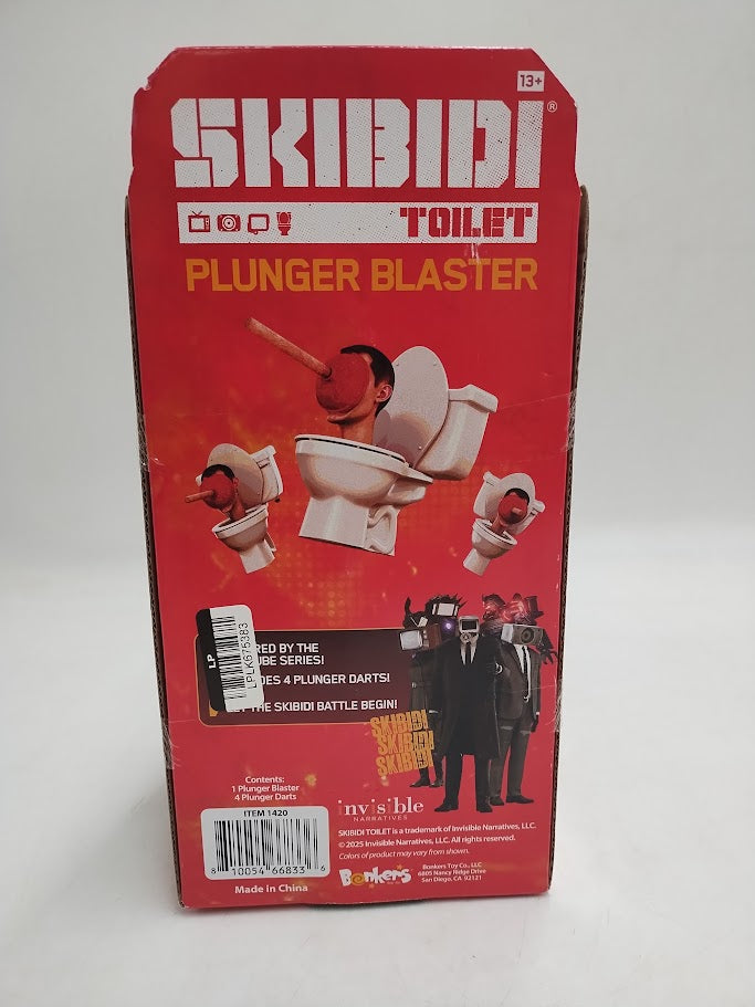 Skibidi Toilet Skibidi Plunger Blaster SEE DETAILS