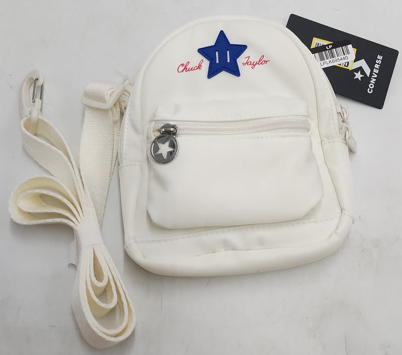 Converse Mini Star Lashtab Crossbody Bag - White