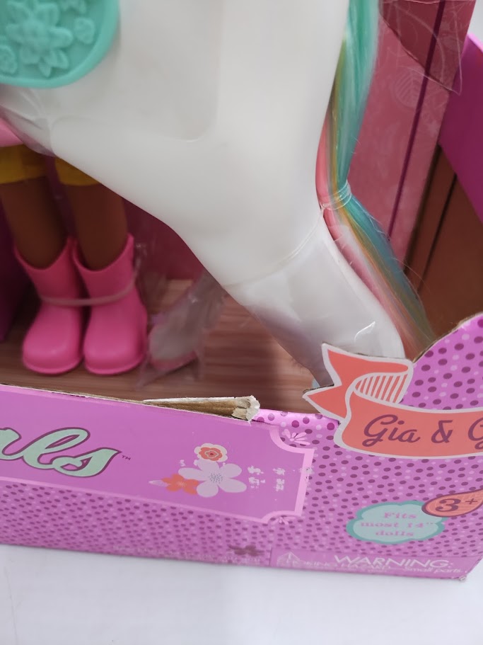 Glitter Girls 14" Doll and Toy Horse Gia & Gypsy SEE DETAILS