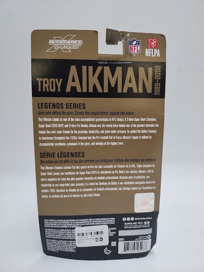 Mc Farlane Toys NFL Articulated 6" - Troy Aikman (Legend Series) SEE DETAILS
