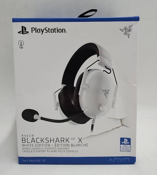 Razer BlackShark V2 Headset for PlayStation - White SEE DETAILS