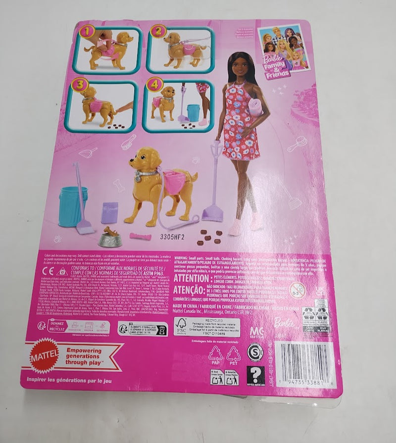 Barbie "Brooklyn" Walk & Potty Pup Toy Set SEE DETAILS